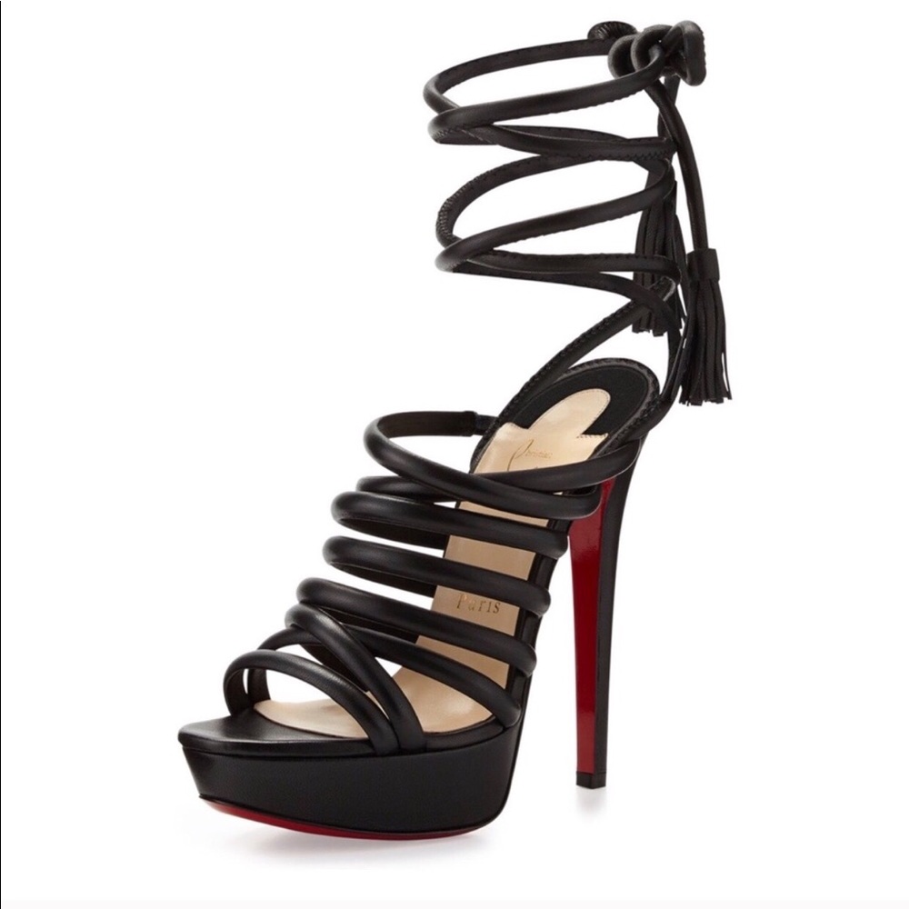 Christian Louboutin Top Tina Black Heels
